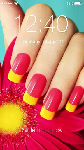 Play Gel Nails PIN Lock Screen  and enjoy Gel Nails PIN Lock Screen with UptoPlay