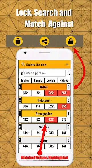 Play Gematria Decoder + auto match  and enjoy Gematria Decoder + auto match with UptoPlay