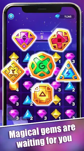Play Gem Blast - Number Master as an online game Gem Blast - Number Master with UptoPlay