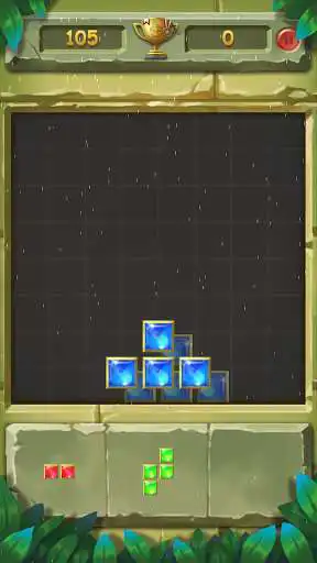 Play Gem Block Puzzle as an online game Gem Block Puzzle with UptoPlay