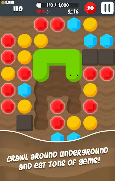 Play Gem Eater  and enjoy Gem Eater with UptoPlay