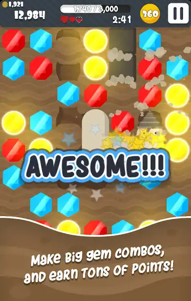 Play Gem Eater as an online game Gem Eater with UptoPlay