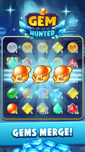 Play Gem Hunter-Jewel Merger Blast as an online game Gem Hunter-Jewel Merger Blast with UptoPlay
