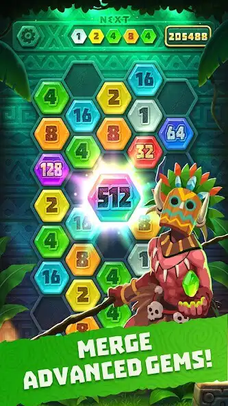 Play Gem Master - Merge Puzzle as an online game Gem Master - Merge Puzzle with UptoPlay