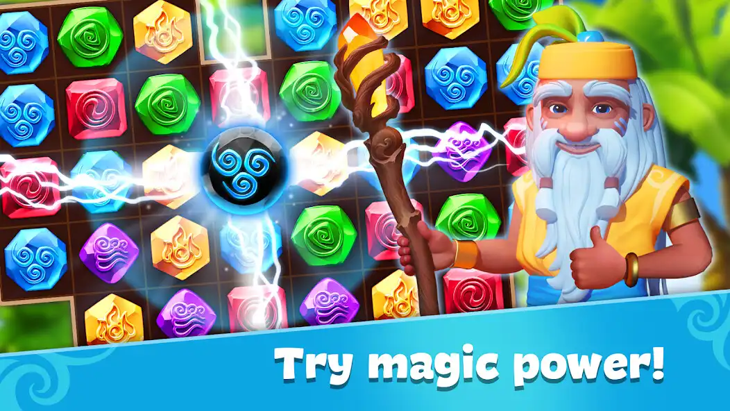 Play Gemmy Lands: Match 3 Games  and enjoy Gemmy Lands: Match 3 Games with UptoPlay