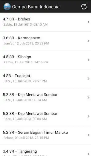 Play Gempa Bumi Indonesia as an online game Gempa Bumi Indonesia with UptoPlay