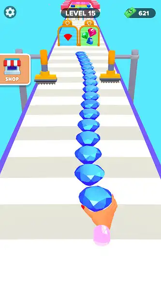 Play Gem Run: Gem Stack Game  and enjoy Gem Run: Gem Stack Game with UptoPlay