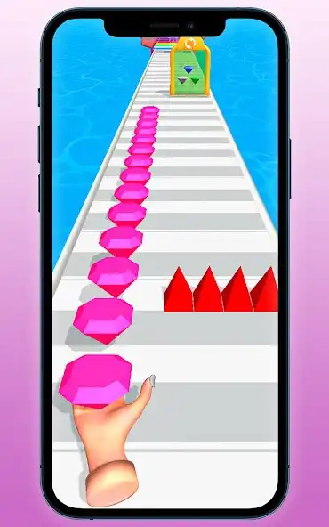 Play Gem Rush! Jewel Stack Maker 3D as an online game Gem Rush! Jewel Stack Maker 3D with UptoPlay