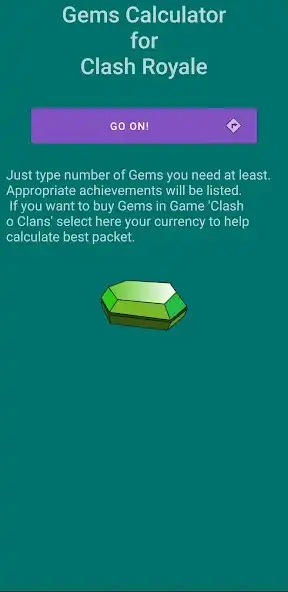 Play Gems calc for clans fre as an online game Gems calc for clans fre with UptoPlay