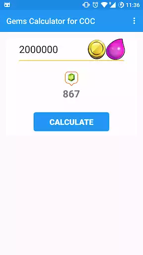 Play Gems Calculator for Clash Of Clans