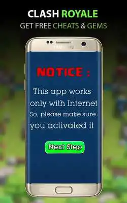 Play Gems for Clash Royal Prank