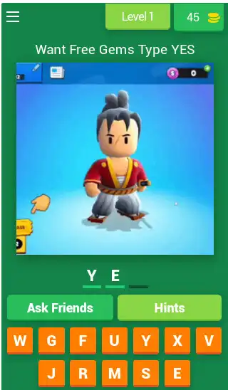 Play Gems for Stumble Quiz  and enjoy Gems for Stumble Quiz with UptoPlay