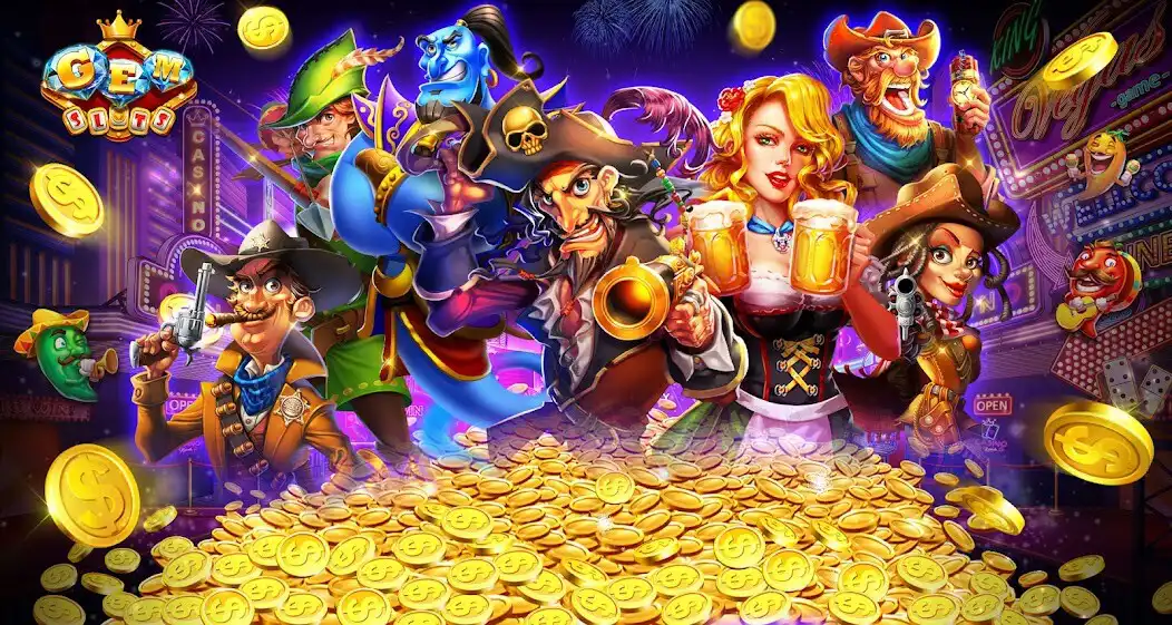 Play GEM Slots - Casino Slots Game!  and enjoy GEM Slots - Casino Slots Game! with UptoPlay
