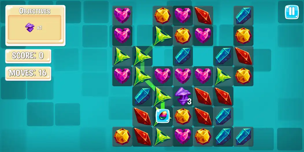 Play Gems Match Madness  and enjoy Gems Match Madness with UptoPlay