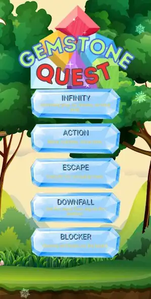 Play GemStone Quest! - Match 3 as an online game GemStone Quest! - Match 3 with UptoPlay