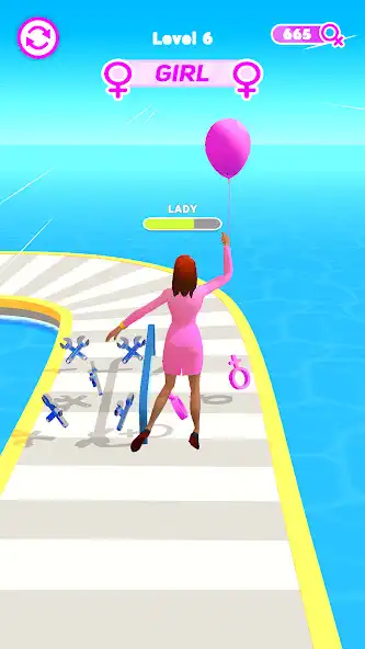 Play Gender party run  and enjoy Gender party run with UptoPlay