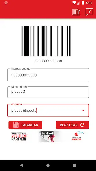 Play Generador codigo ean13 as an online game Generador codigo ean13 with UptoPlay