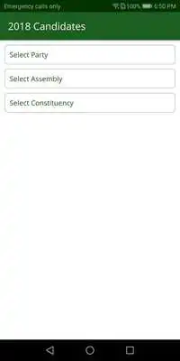 Play General Election 2018 Candidates