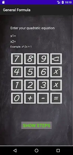 Play General formula step by step  and enjoy General formula step by step with UptoPlay