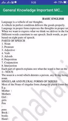 Play General Knowledge Important MCQs