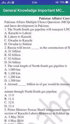 Play General Knowledge Important MCQs