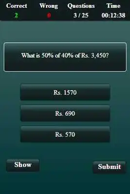 Play General Mathematics test