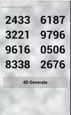 Play Generator 4D