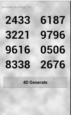 Play Generator 4D