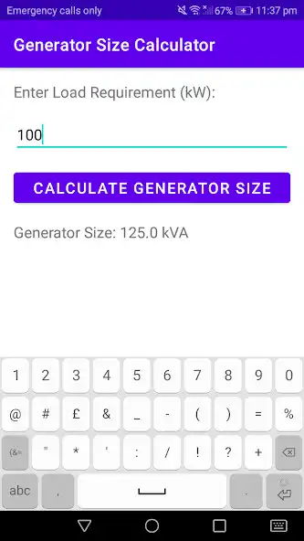 Play Generator Size Calculator as an online game online Generator Size Calculator with UptoPlay Play Generator Size Calculator as an online game Generator Size Calculator with UptoPlay