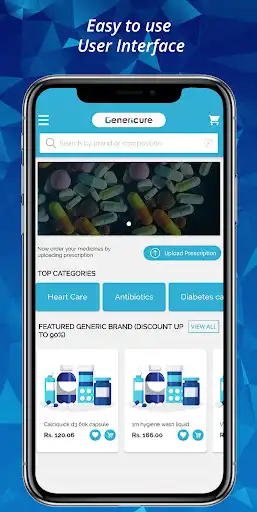 Play Genericure - Generic Medicine & Healthcare App as an online game Genericure - Generic Medicine & Healthcare App with UptoPlay