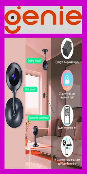Play Geni Smart WiFi Camera Setting as an online game Geni Smart WiFi Camera Setting with UptoPlay