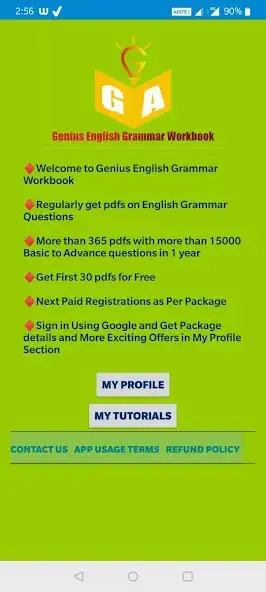 Play Genius English Grammar Workboo  and enjoy Genius English Grammar Workboo with UptoPlay