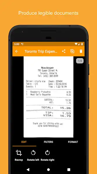 Play Genius Scan+ - PDF Scanner as an online game Genius Scan+ - PDF Scanner with UptoPlay