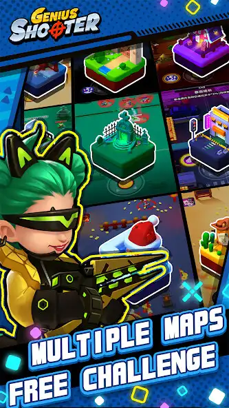 Play Genius Shooter: Monster Killer as an online game Genius Shooter: Monster Killer with UptoPlay