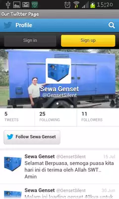 Play Genset Rental Service