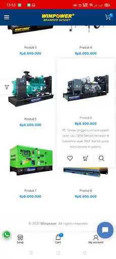 Play Genset Winpower as an online game Genset Winpower with UptoPlay