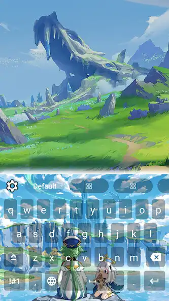Play Genshin Keyboard Impact Theme as an online game Genshin Keyboard Impact Theme with UptoPlay