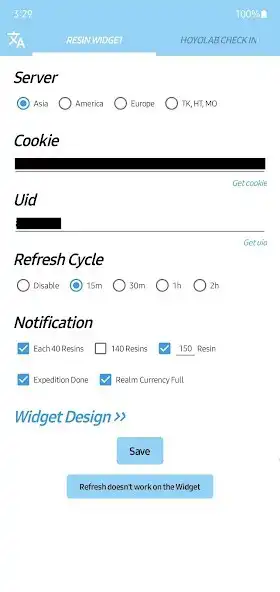 Play Genshin Resin Widget  and enjoy Genshin Resin Widget with UptoPlay