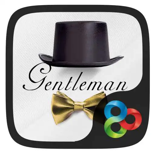 Free play online Gentleman GO Launcher Theme APK