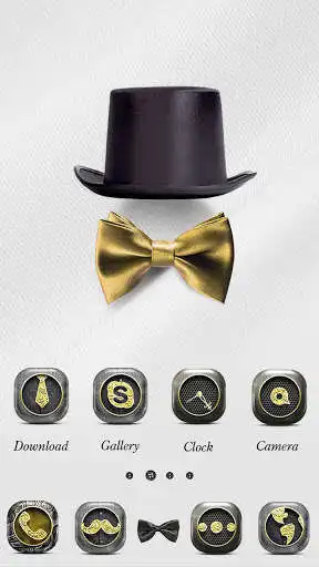 Play Gentleman GO Launcher Theme