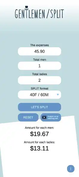 Play Gentlemen Split as an online game Gentlemen Split with UptoPlay