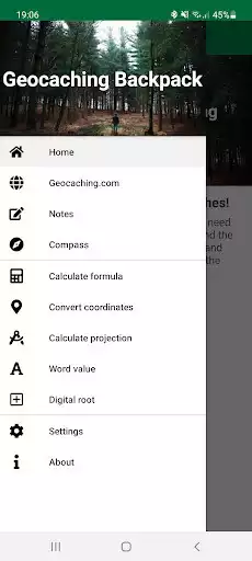 Play Geocaching Backpack as an online game Geocaching Backpack with UptoPlay