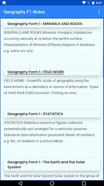 Play Geography Form 1 notes  and enjoy Geography Form 1 notes with UptoPlay