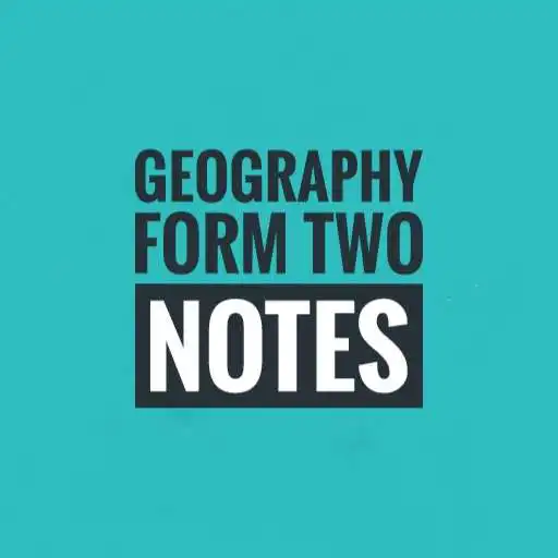 Play Geography form 2 notes APK