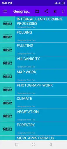 Play Geography form 2 notes  and enjoy Geography form 2 notes with UptoPlay