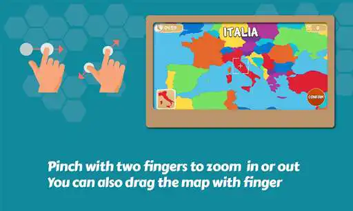 Play Geography Quiz Puzzle