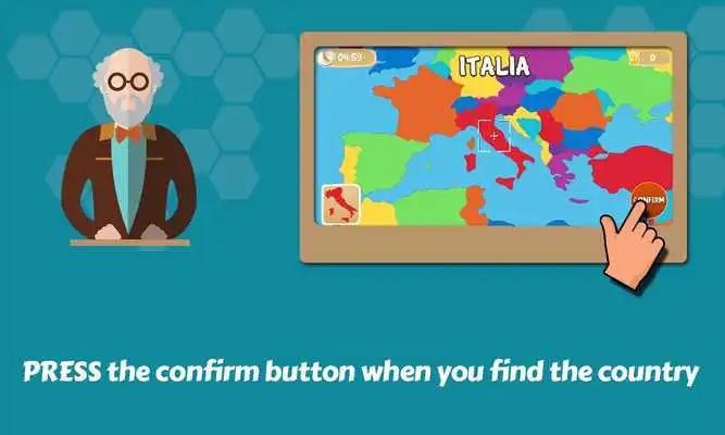 Play Geography Quiz Puzzle