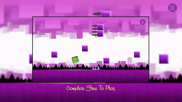 Play Geometric Dash Games Meltdown