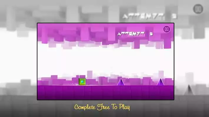 Play Geometric Dash Games Meltdown