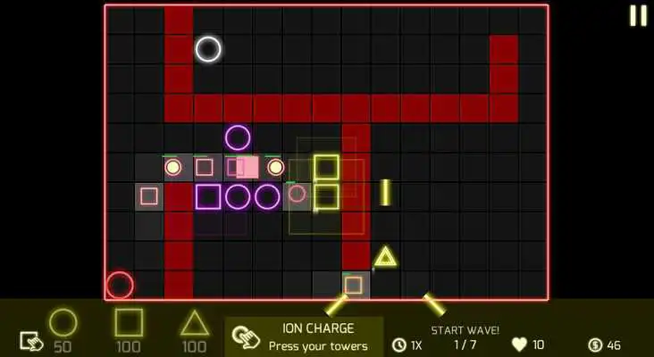 Play Geometric Defense
